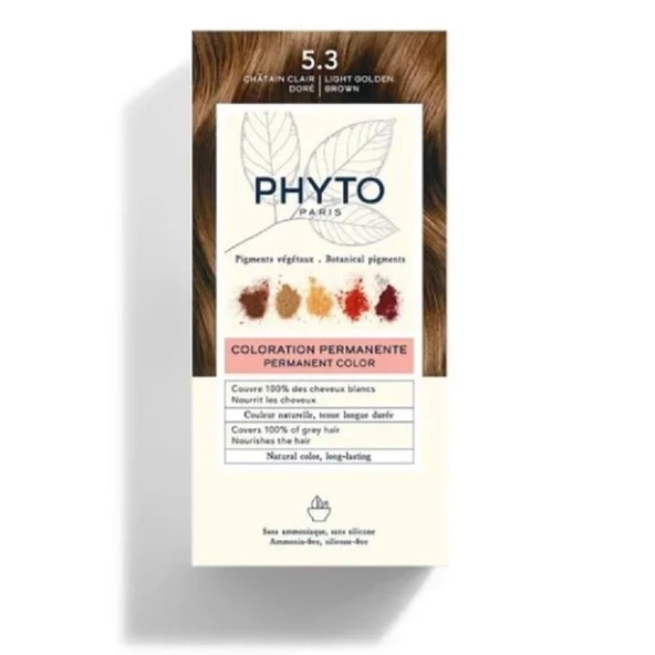 Phyto Color Saç Boyası 5.3 Açık Kestane Dore ürün görseli 1