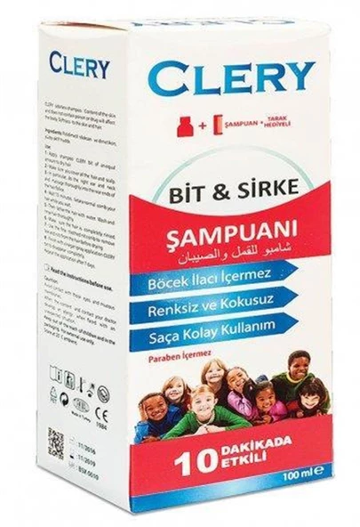 Clery Bit & Sirke Şampuanı 100 ml ürün görseli 1