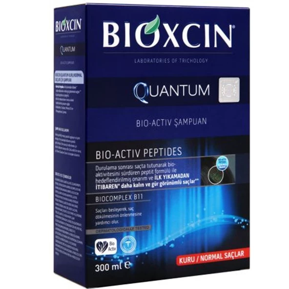 Bioxcin Quantum Şampuan Kuru & Normal Saçlar İçin 300 ml ürün görseli 1