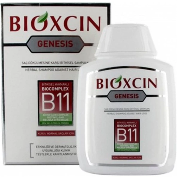 Bioxcin Genesis Şampuan Kuru & Normal Saçlar 300 ml ürün görseli 1