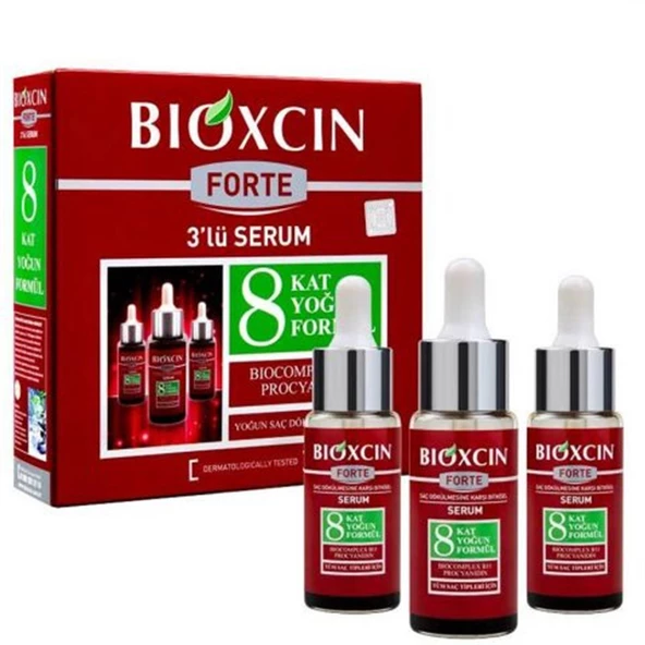Bioxcin Forte Saç Bakım Serumu 50 ml 3'lü ürün görseli 1