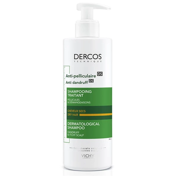 Vichy Dercos Anti-Dandruff Şampuan Kepek Karşıtı Kuru Saçlar İçin 200 ml ürün görseli 1