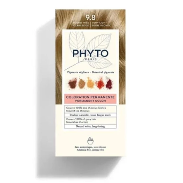 Phyto Color Saç Boyası 9.8 - Sarı Blond Tres Clair Beige ürün görseli 1