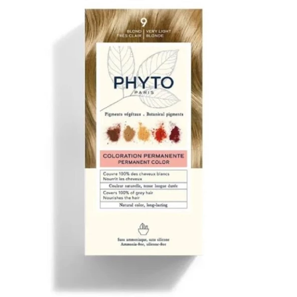 Phyto Color Saç Boyası 9 Açık Sarı ürün görseli 1
