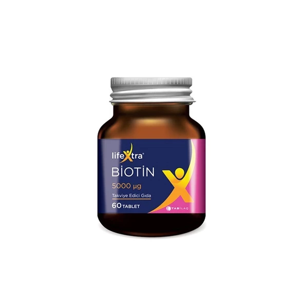 Lifextra Biotin 5000 mg 60 Tablet ürün görseli 1