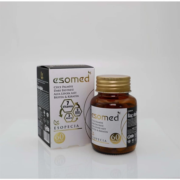 Esomed Especia Saç ve Tırnak Güçlendirici 60 Tablet ürün görseli 1