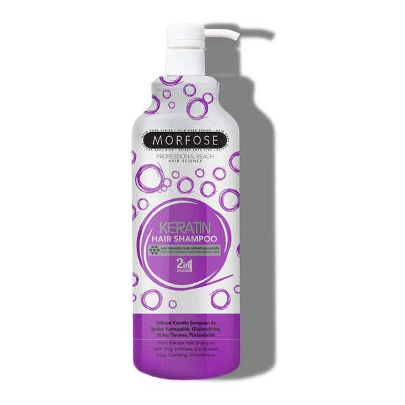 Morfose Keratin Şampuan 1000 ml ürün görseli 1