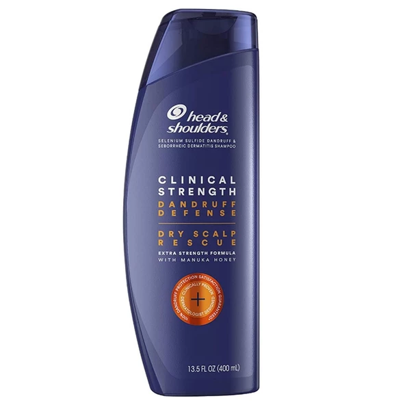 Head & Shoulders Clinical Şampuan Strength Dandruff Defense Dry Scalp Rescue 400 ml ürün görseli 1