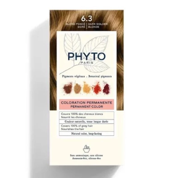 Phyto Color Saç Boyası 6.3 Koyu Kumral Dore ürün görseli 1