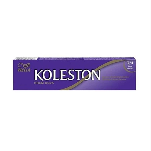 Koleston Tüp Boya 3/4 Koyu Kestane ürün görseli 1