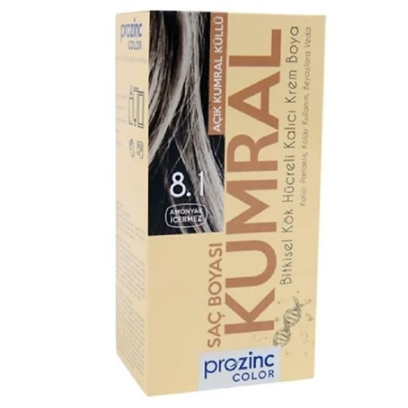 Prozinc Color Saç Boyası - 8.1 Açık Kumral Küllü ürün görseli 1