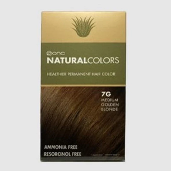 Onc Natural Colors Saç Boyası 7G - Altın Sarısı ürün görseli 1