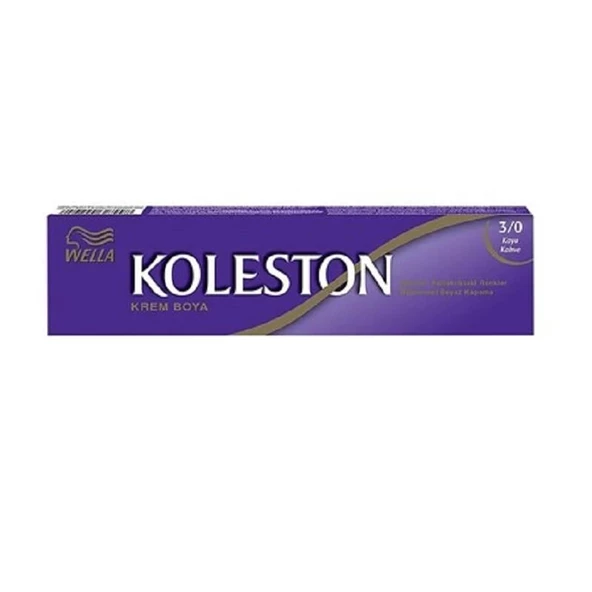 Koleston Tüp 3/0 Koyu Kahve ürün görseli 1