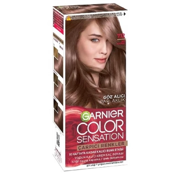 Garnier Color Naturels 7.12 İnci Kumral Saç Boyası ürün görseli 1