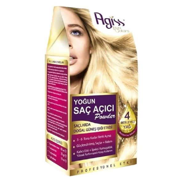 Agiss Yoğun Saç Açıcı Powder 4 - Besleyici Yağ ürün görseli 1