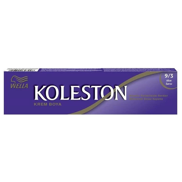 Koleston Tüp Boya 9/3 Altın Sarısı ürün görseli 1