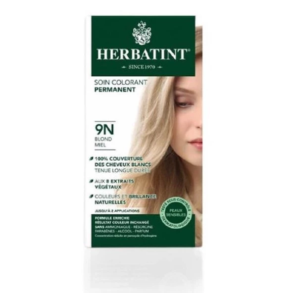 Herbatint Saç Boyası 9N Blond Miel Bal Sarısı 150 ml ürün görseli 1