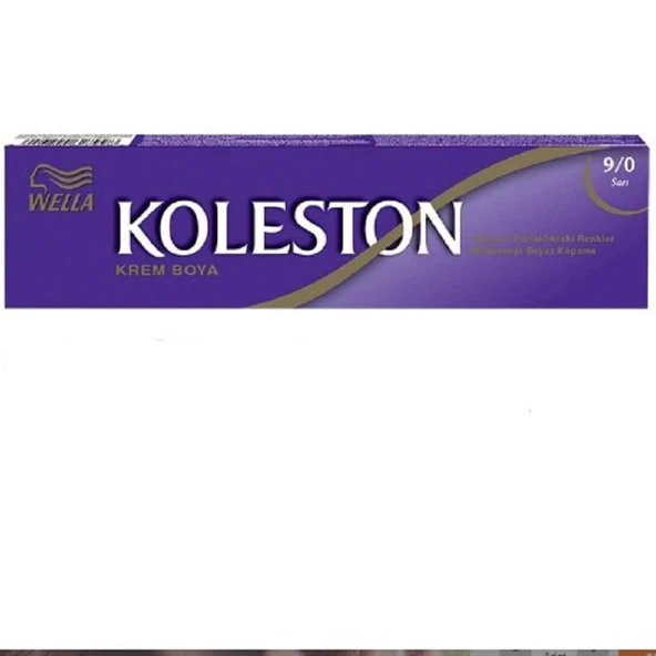 Koleston Tüp Boya 9/0 Sarı ürün görseli 1