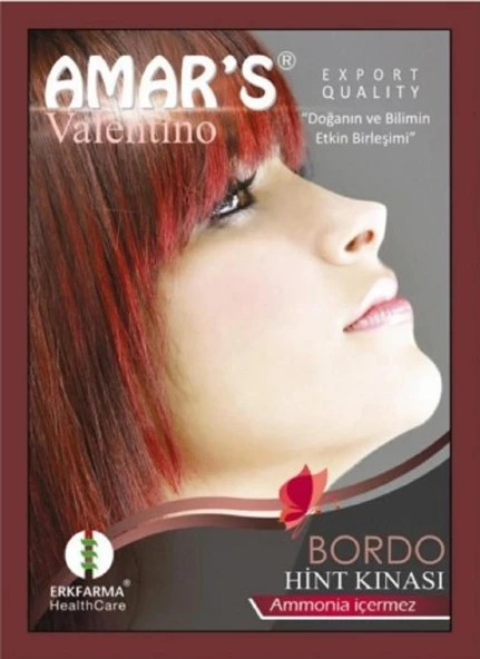 Amar's Hint Kınası - Bordo 10 gr ürün görseli 1