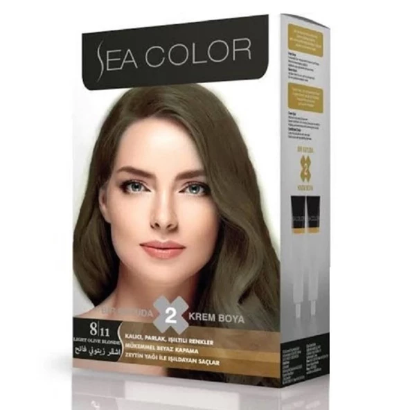 Sea Color Set Boya 8.11 Yoğun Açık Küllü Kumral ürün görseli 1
