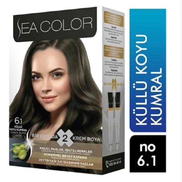 Sea Color Set Boya 6.1 Küllü Koyu Kumral ürün görseli 1