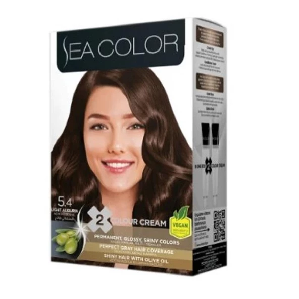 Sea Color Saç Boyası 5/4 Açık Kestane ürün görseli 1