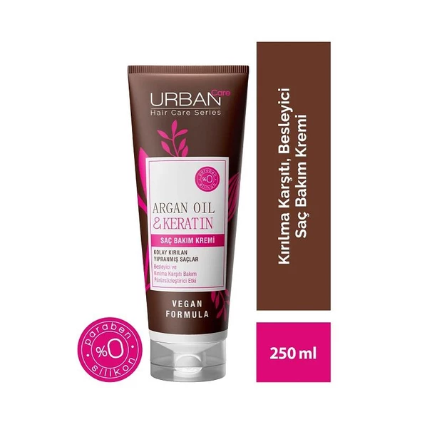 Urban Care Argan Oil & Keratin Saç Kremi 250 ml ürün görseli 1