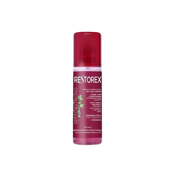 Restorex Sağlıklı Uzama Etkili Işıltılı Bakım Sıvı Saç Kremi 200 ml ürün görseli 1