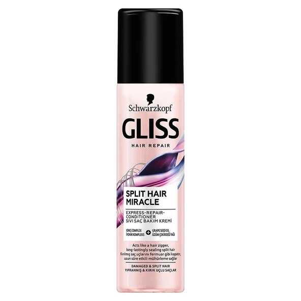Gliss Split Hair Miracle Sıvı Saç Kremi 200 ml ürün görseli 1