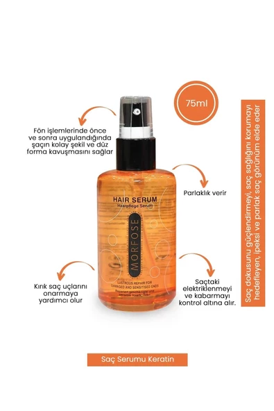 Morfose Saç Serumu Sprey 75 ml - Resim 3
