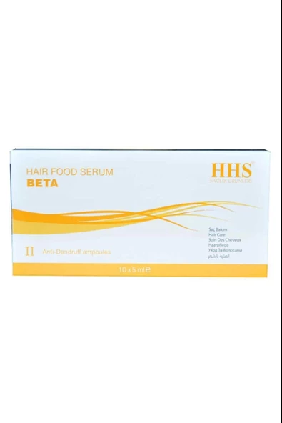 HHS Saç Bakım Serumu Beta 10 x 5 ml - Resim 3