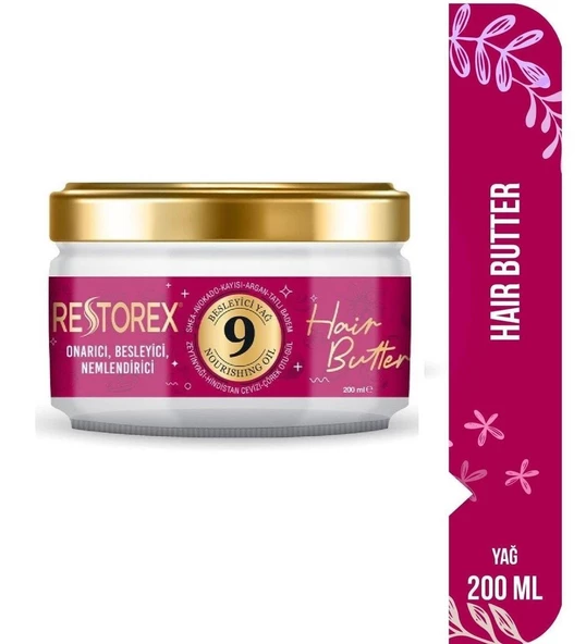 Restorex Hair Butter Saç Bakım Yağı 250 ml ürün görseli 1