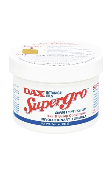 Dax Supergro Saç Güçlendirici Bakım Yağı 198 gr ürün görseli 1