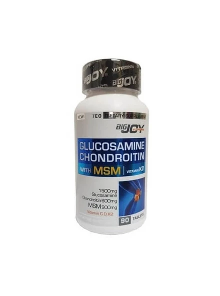 Suda Vitamin Glucosamine Chondroitin with MSM Vitamin K2 90 Tablet ürün görseli 1