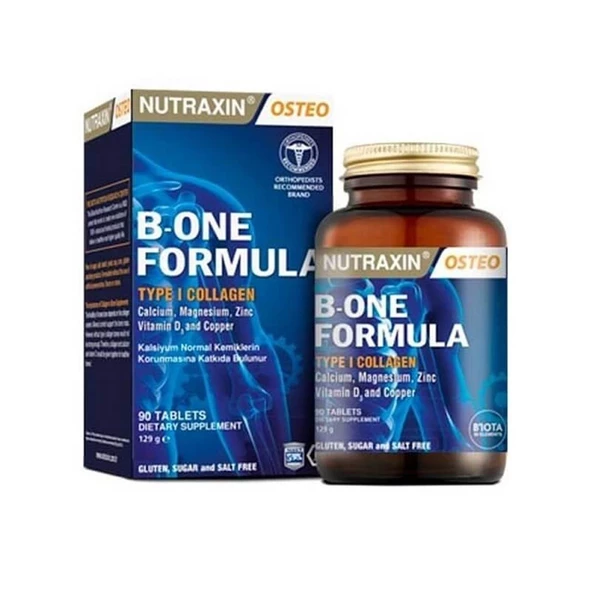 Nutraxin B-One Formula 90 Tablet ürün görseli 1