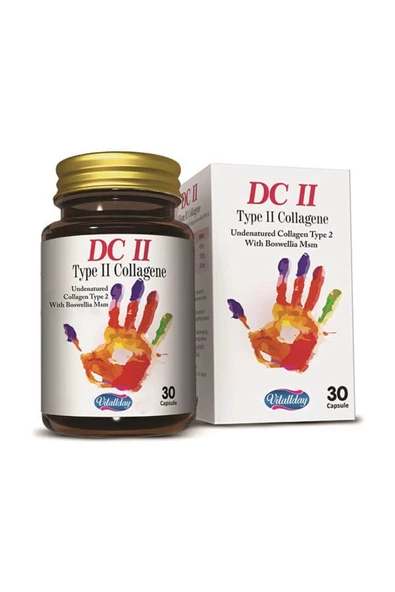 Vitallday DC II Type 2 Collagene 30 Kapsül ürün görseli 1