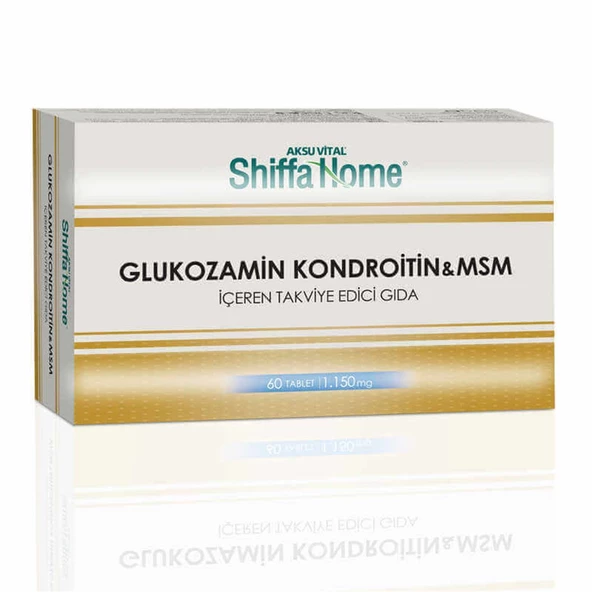 Shiffa Home Glukozamin Kondroitin & MSM 60 Tablet ürün görseli 1