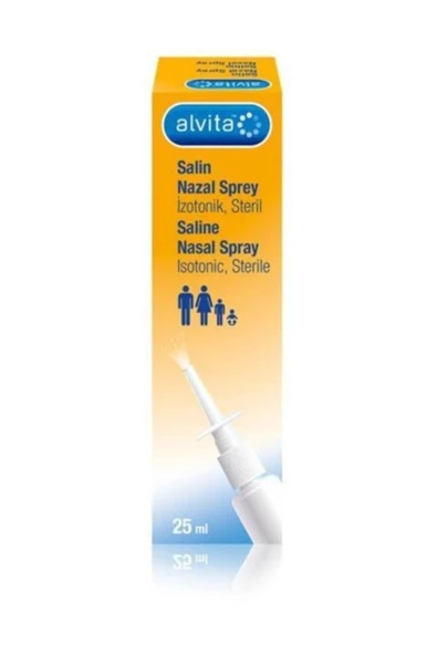 Alvita Salin Nazal Sprey 25 ml ürün görseli 1