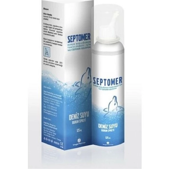 Septomer Deniz Suyu Burun Spreyi 125 ml ürün görseli 1