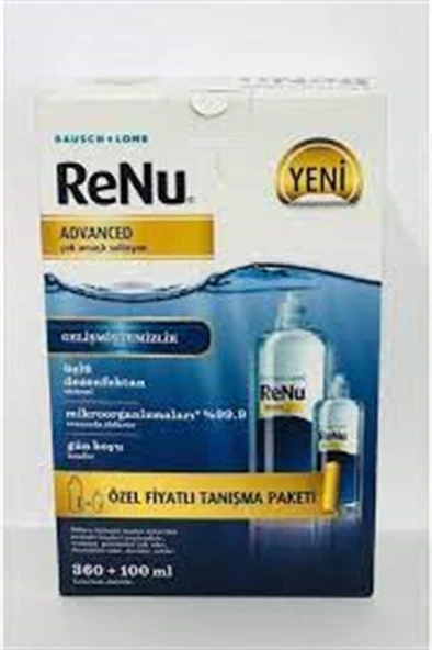 Renu Advanced Lens Solüsyon 360 + 100 ml (180 TL Etiketli) ürün görseli 1