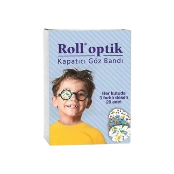 Roll Optik Göz Bandı Erkek 20'li ürün görseli 1
