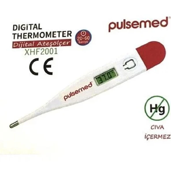 Pulsemed XHF-2001 Dijital Ateş Ölçer ürün görseli 1