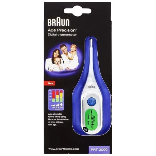 Braun PRT2000 Dijital Koltuk Altı Ateş Ölçer ürün görseli 1