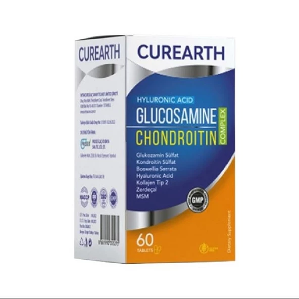 Curearth Glukozamin Complex 60 Tablet ürün görseli 1