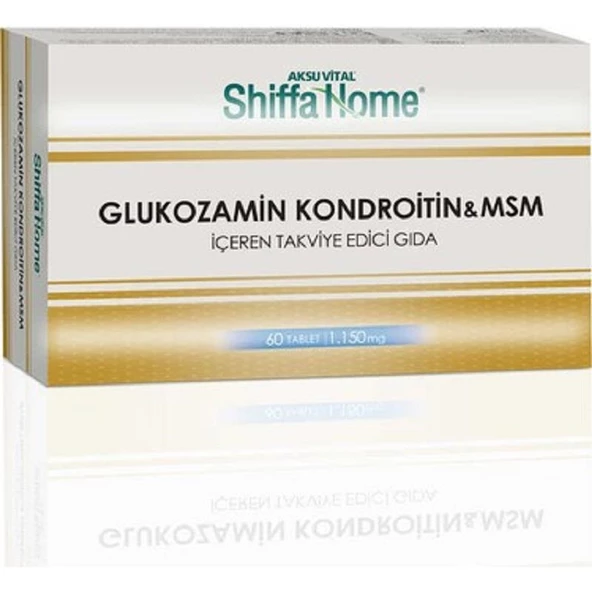 Shiffa Home Glucosamine Kondroitin MSM 1150 mg 60 Tablet ürün görseli 1
