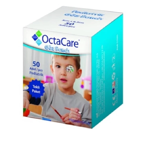 Octacare Çocuk Göz Pedi 50 Adet Erkek ürün görseli 1