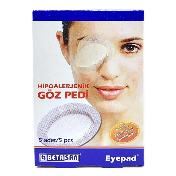 Betasan Hipoalerjenik Göz Pedi 5 Adet ürün görseli 1