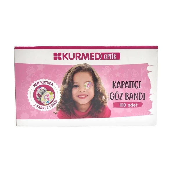 Kurmed Optik Kız Göz Bandı 100 Adet ürün görseli 1