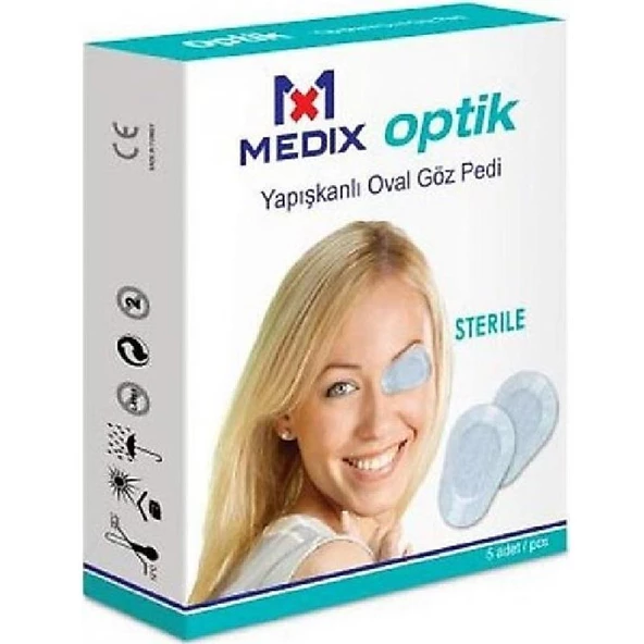 Medix Yapışkan Oval Gözpedi 5'li ürün görseli 1