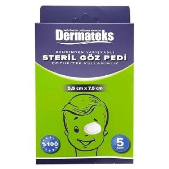 Dermateks Göz Pedi Çocuk Dermo Optik 5'li ürün görseli 1